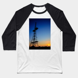 RAF Stenigot Tower, Sunset Baseball T-Shirt